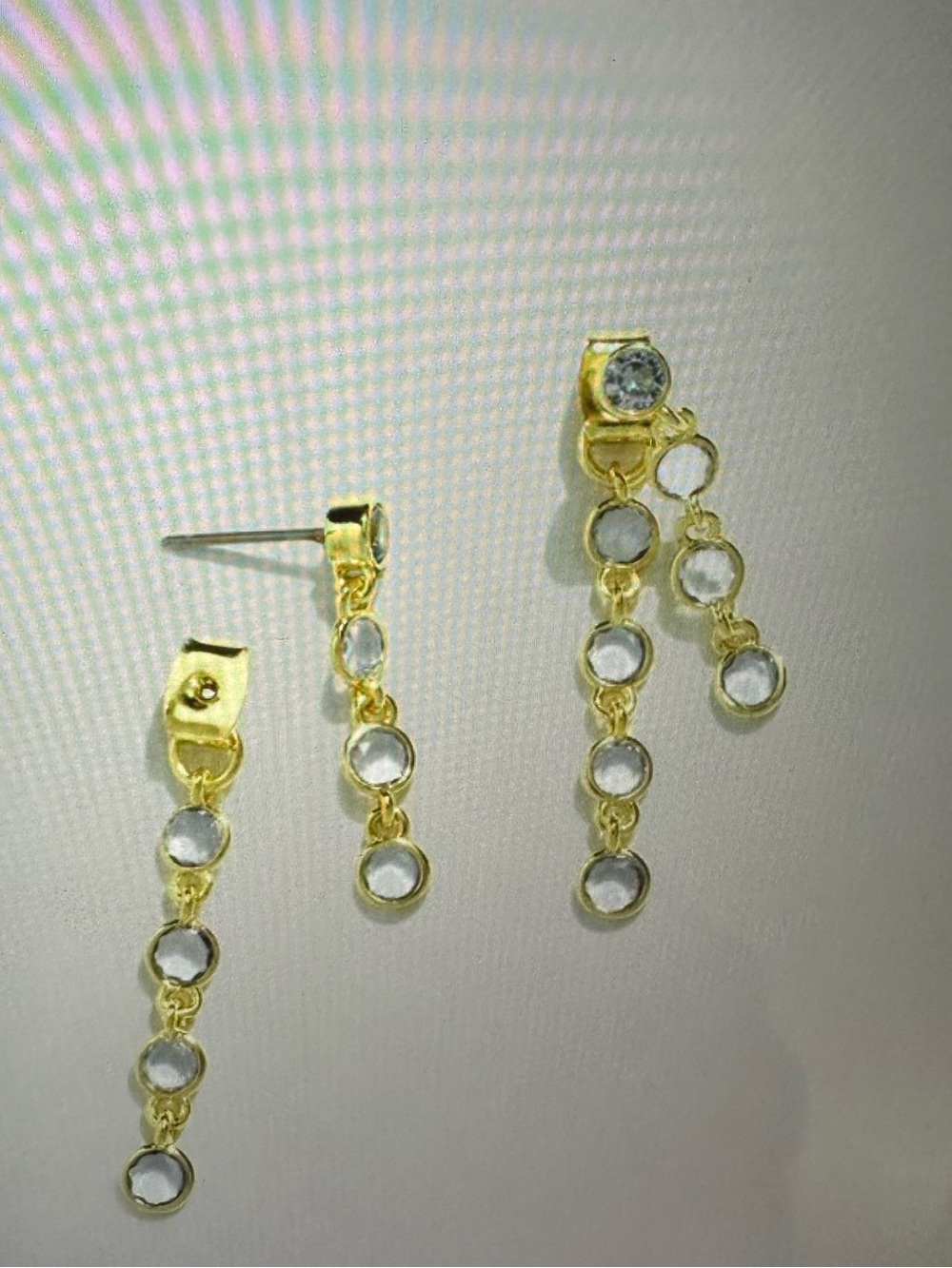 Madewell Stacked Stone Earrings